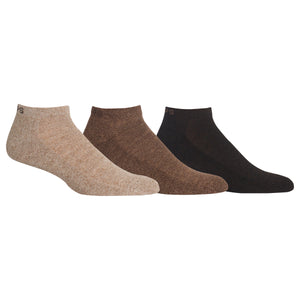 Chaps Men's Premium Marl No Show Socks 3 Pair