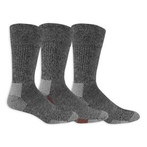 Dr. Scholl's Men's Advanced Relief Blister Guard® Casual Crew Socks 3 Pair Pack - Non-Binding, Cushioned Comfort