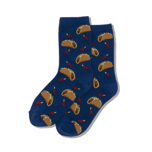 HOTSOX Kid's Tacos Crew Socks