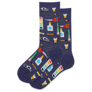HOTSOX Kids' Art and Craft Supplies Crew Sock