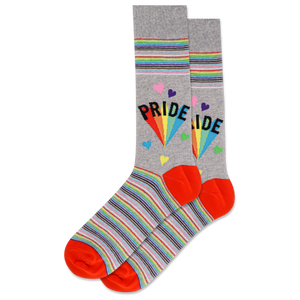HOTSOX Men's Pride Crew Sock