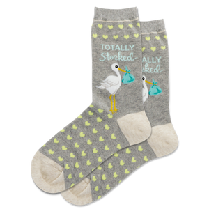 HOTSOX Women's Totally Storked Crew Sock