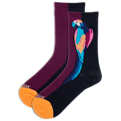 HOTSOX Women's Parrot Crew Socks
