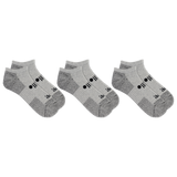 Jeep® Men's Classic Cotton No Show Socks 3 Pair Pack Made in USA- Moisture Wicking, Cushioned Comfort