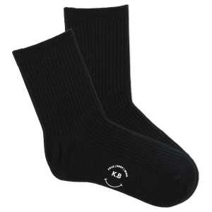 K.Bell Women's Ribbed Short Crew Sock