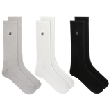 Chaps Men's Classic Solid Crew Socks 3 Pair