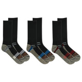 Set of black and gray socks with Copper Defense logo on a white background