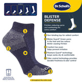 Dr. Scholl's Women's American Lifestyle Blister Guard® Low Cut Socks 2 Pair Pack