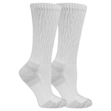 Pair of white socks on a white background thumbnail