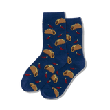 HOTSOX Kid's Tacos Crew Socks thumbnail