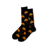 HOTSOX Men’s Tacos Crew Socks