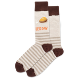 HOTSOX Men's Leg Day Crew Socks