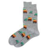 HOTSOX Men's Pumpkin Hayride Crew Sock