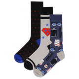 HOTSOX Men's Father's Day Gift Box Crew Sock 3 Pack