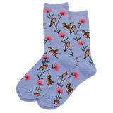 HOTSOX Women's  Hummingbirds Crew Sock