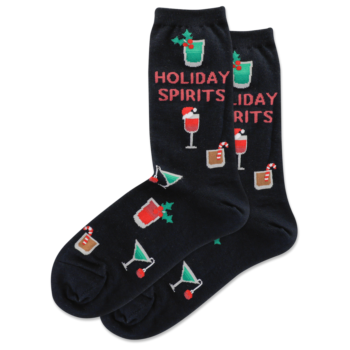 Women's Holiday Spirits Crew Socks