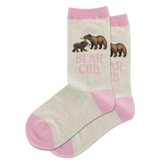 HOTSOX Kid's Bear Cub Crew Socks