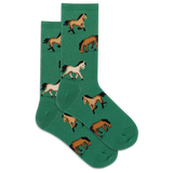 HOTSOX Kids' Horses Crew Sock thumbnail