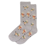 HOTSOX Kid's Skating Reindeer Crew Socks