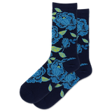 HOTSOX Women's Tapestry Floral Crew Sock