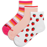 HOTSOX Women's Strawberry Anklet Socks