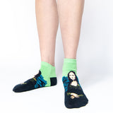 HOTSOX Women's da Vinci/ Klimt Low Cut Sock 3 Pack