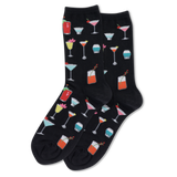 Women's Tropical Drinks Crew Socks