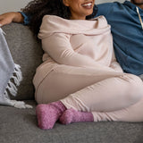 Dr. Scholl's Women's Soothing Spa Low Cut Gripper Socks, 3 Pair Pack