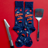HOTSOX Men's Daddio of the Patio Crew Sock