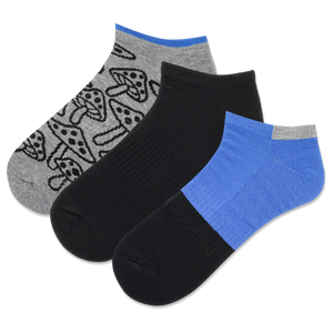 Gray Heather HOTSOX Men's Mushroom Low Cut Sock