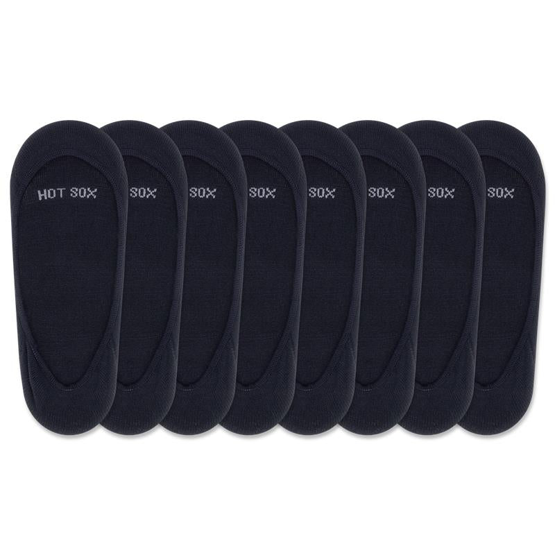 Black HOTSOX Women's Foot Liner – 8 Pack