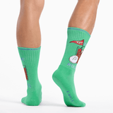 K.Bell Men's Active 19th Hole Rules Golf Crew Socks thumbnail