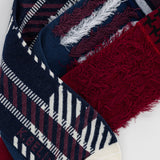 Collection of socks with different patterns and colors on a white background thumbnail