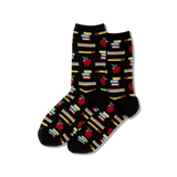 HOTSOX Women's Teachers School Supplies Socks thumbnail