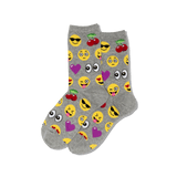 HOTSOX Women's Emoji Crew Socks