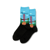 HOTSOX Womens Golden Gate Bridge Socks thumbnail