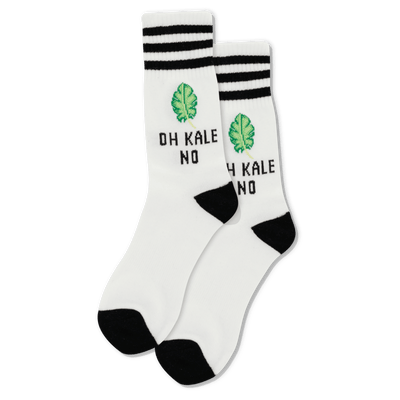HOTSOX Women's Oh Kale No Crew Socks