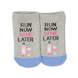 HOTSOX Women's Run Now Wine Later Ankle Socks thumbnail