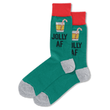 HOTSOX Men's Jolly AF Crew Socks