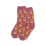 HOTSOX Kid's Bunny Tails Crew Socks thumbnail