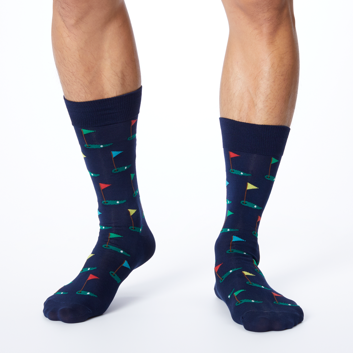 Men's Golf Crew Socks