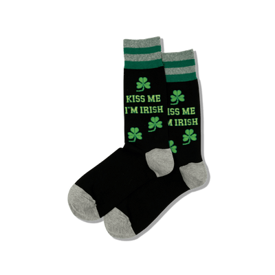HOTSOX Men's Kiss Me I'm Irish Socks