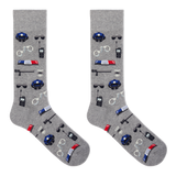 HOTSOX Men's Police Crew Socks