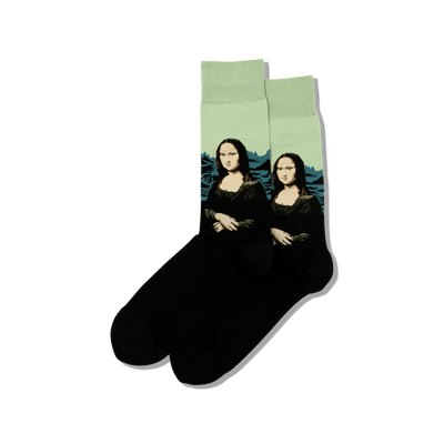 HOTSOX Men's Da Vinci's Mona Lisa Socks