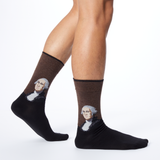Man wearing HOTSOX with a portrait of George Washington thumbnail