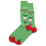 HOTSOX Men's Christmas Tee Crew Socks thumbnail