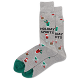 HOTSOX Men's Holiday Spirits Crew Socks thumbnail