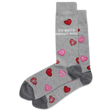 HOTSOX Men's Do-Nuts About You Crew Socks