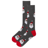 HOTSOX Men's Santa Head Crew Sock thumbnail