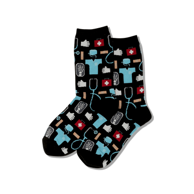 Women's Medical Crew Socks